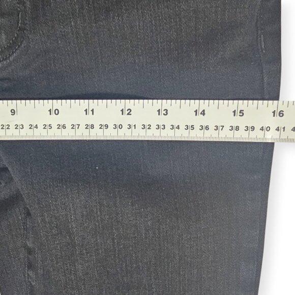 Madewell The Perfect Vintage Flare Jeans Black Denim Size 26 - Picture 8 of 10